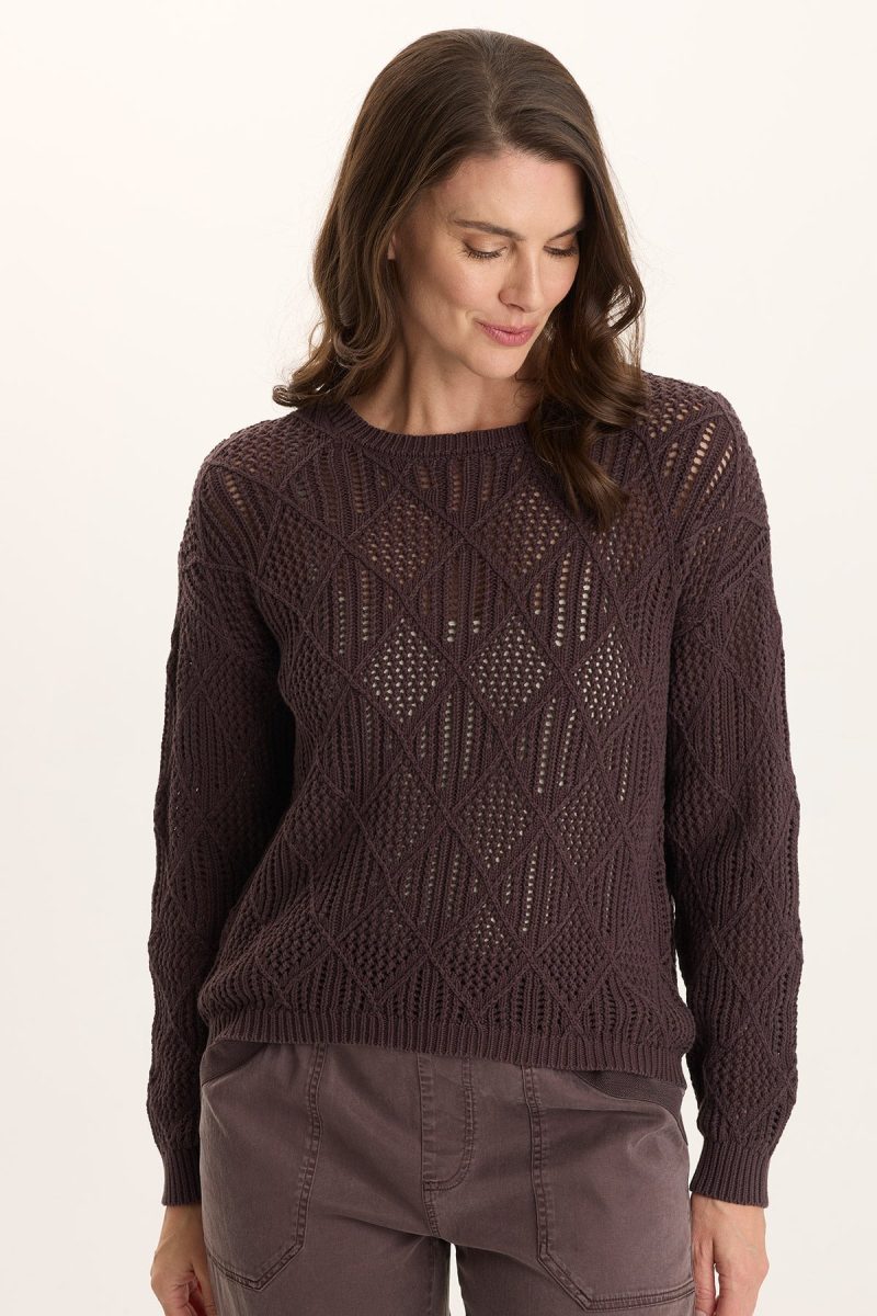 Rothwell Cotton Knit Relaxed-Fit Sweater Top