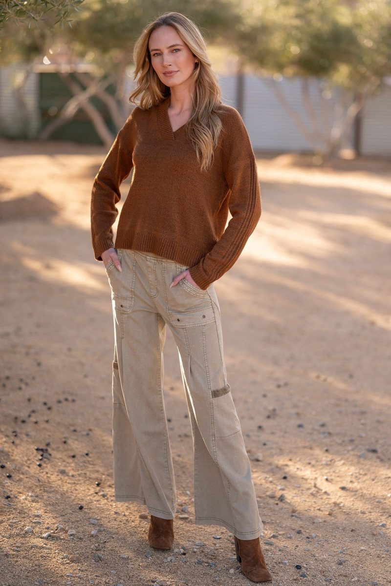 Ambrose Relaxed V-Neck Sweater - Image 2